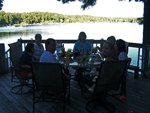 Dinner on the deck